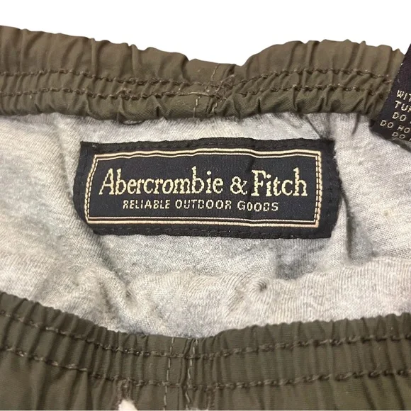 Vintage 90s Y2K Abercrombie & Fitch Track Jogger Pants - Picture 6 of 9